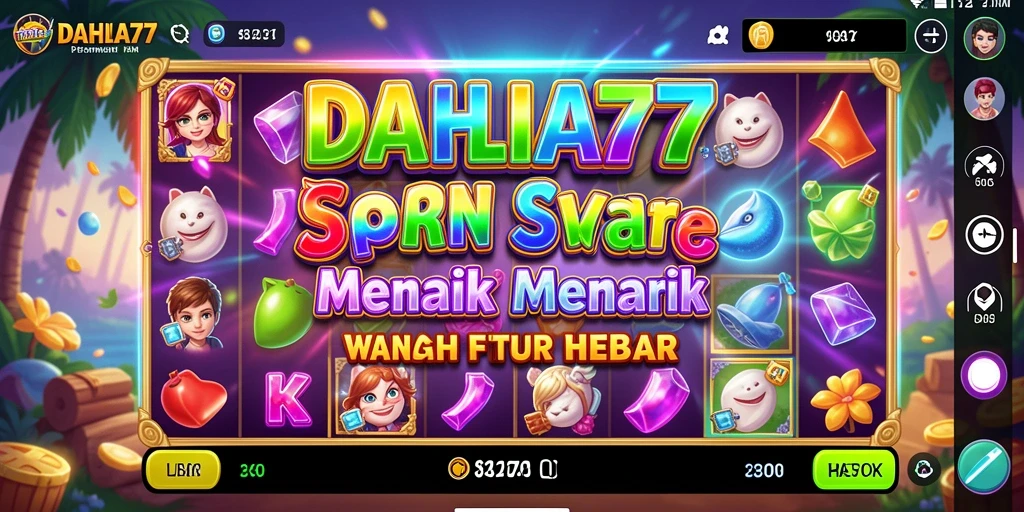 Screenshot DAHLIA77 menampilkan gameplay Slot yang seru dan menarik.
