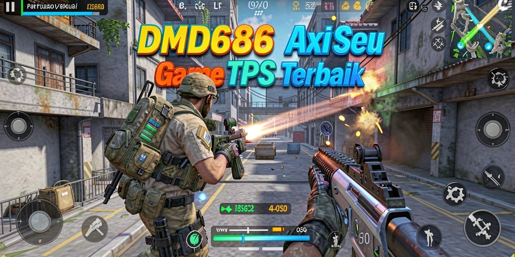 Tangkapan layar gameplay DMD686 yang menegangkan dan mendebarkan.