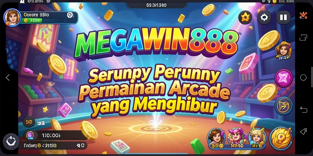 Screenshot gameplay MEGAWIN888 menampilkan aksi seru dalam permainan Arcade.