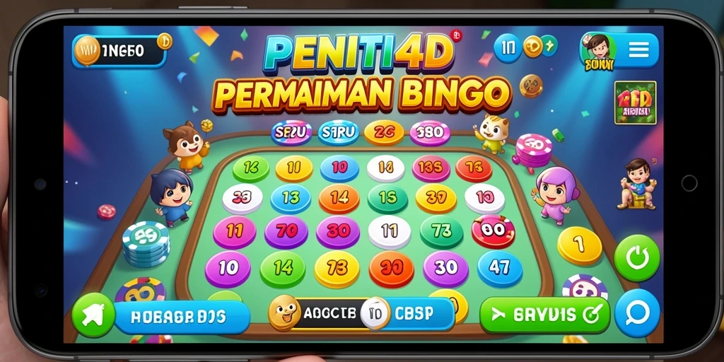 Gameplay seru bingo di PENITI4D dengan tampilan menarik.