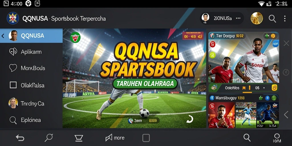 Tampilan gameplay QQNUSA yang menarik dan menyenangkan untuk taruhan olahraga.