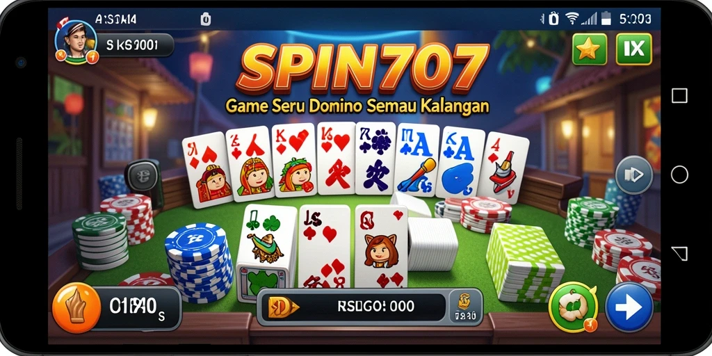 Tampilan gameplay yang seru dan menarik di SPIN707.