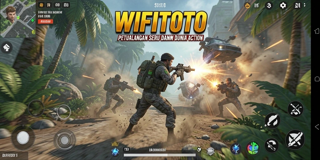 Tangkapan layar WIFITOTO menampilkan aksi seru dalam gameplay.